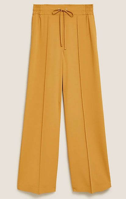 mustard trousers