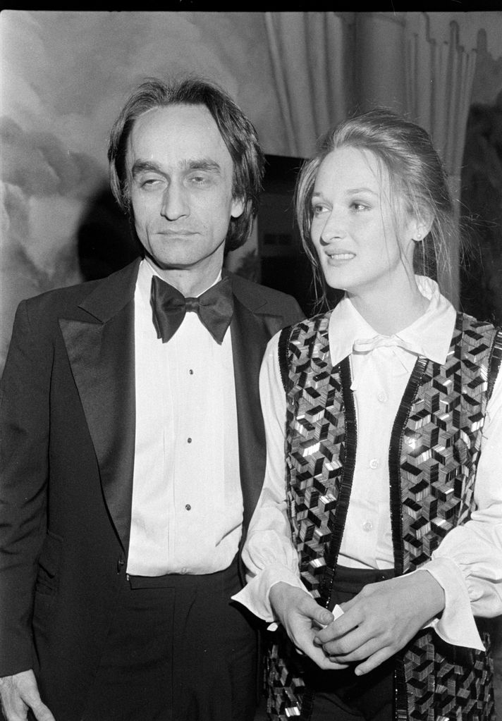 John Cazale and Meryl Streep attend a party at the Hotel Pierre in New York City on November 19, 1976.