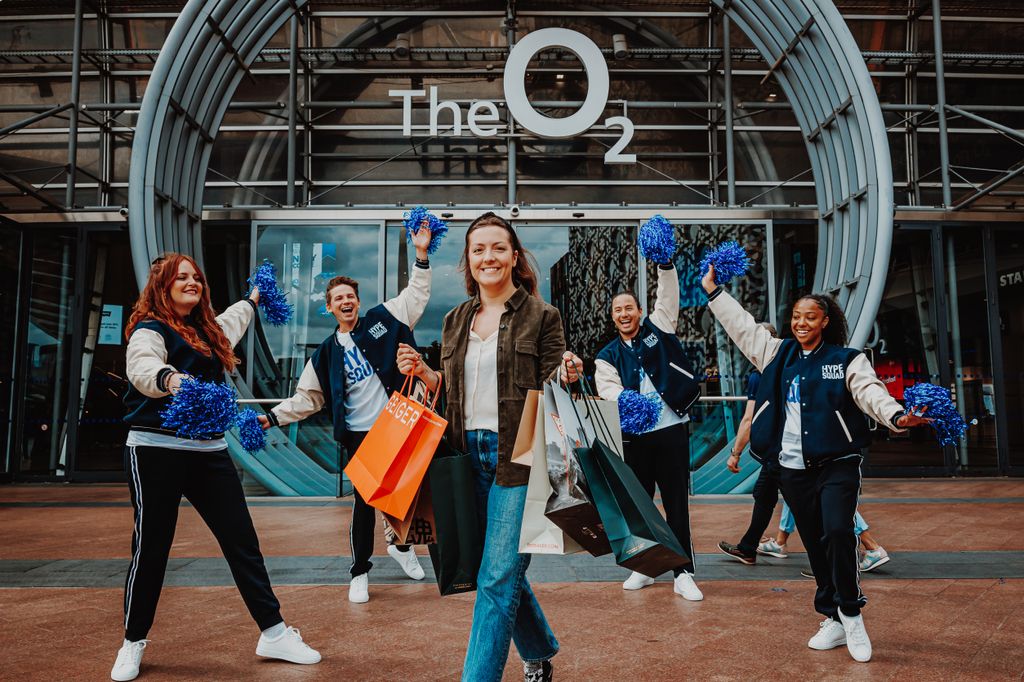 Hire a Hype Squad for your next shopping trip at The O2