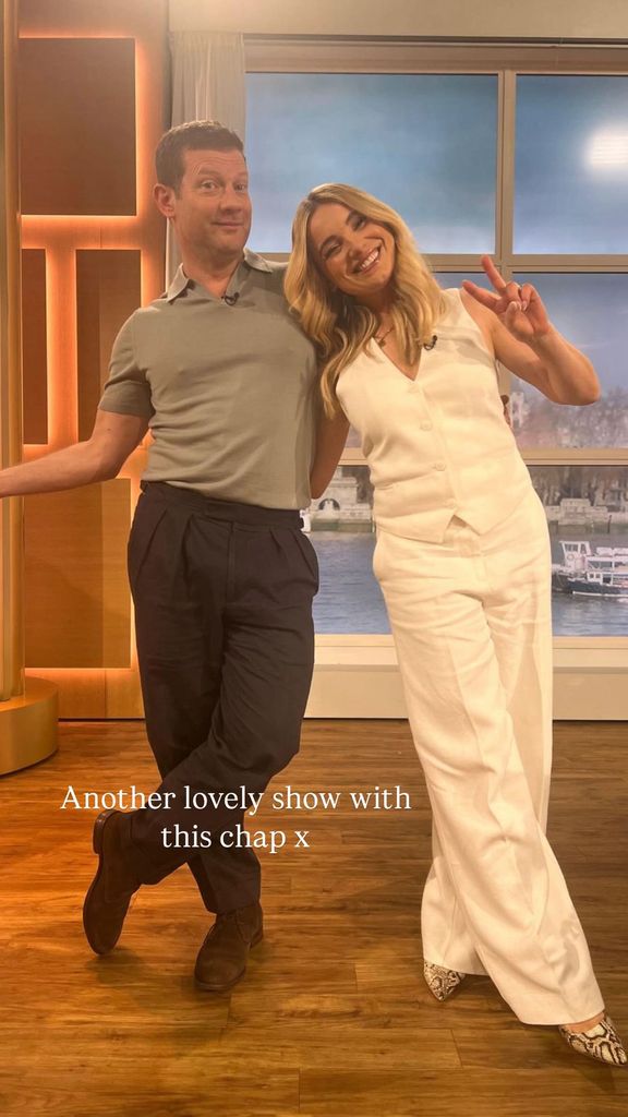 Sian Welby and Dermot O'Leary on This Morning