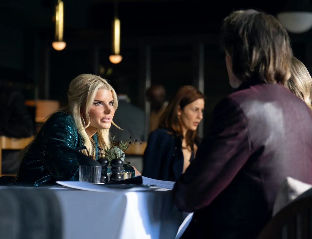 Jessica's makeup took 8 hours