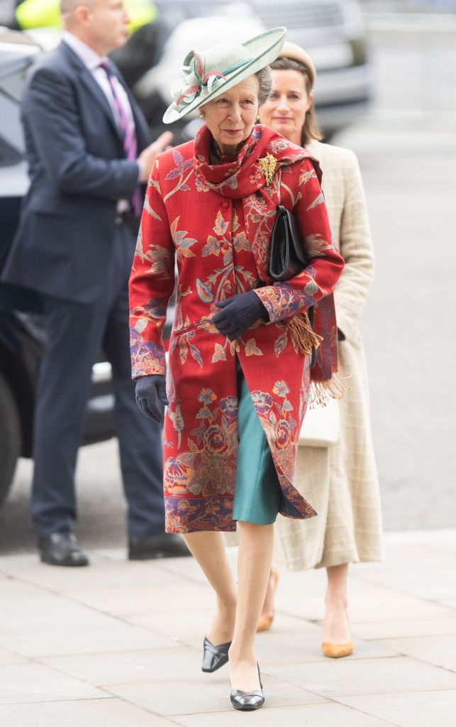 Princess Anne walking