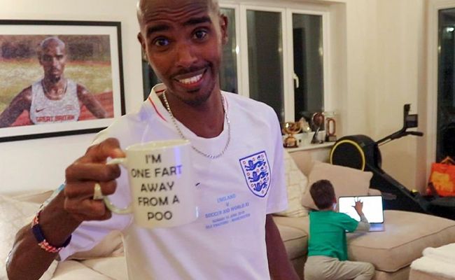 mo farah living room