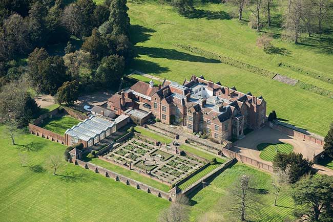 Chequers aerial shot
