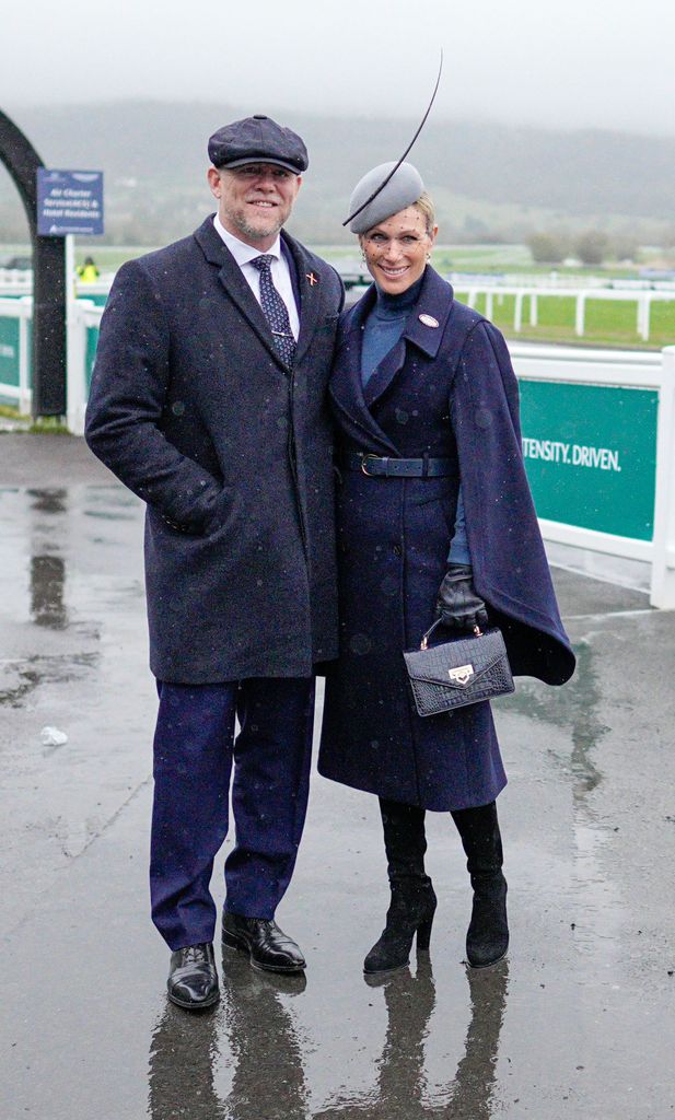 Zara and Mike Tindall brought their fashion A-game to the 2024 Cheltenham Festival
