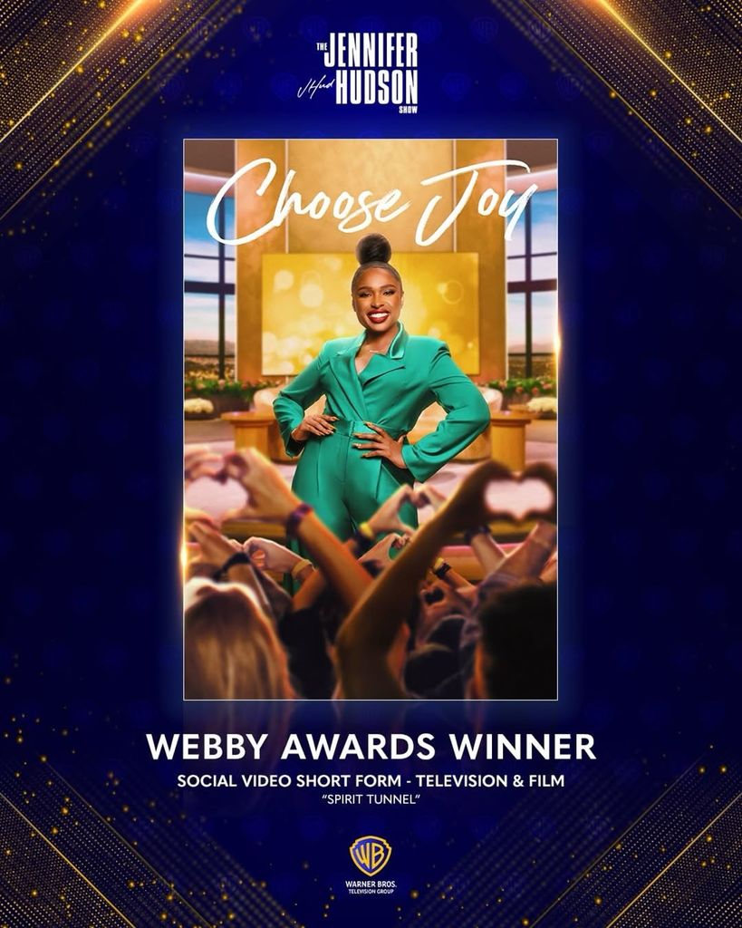 The Jennifer Hudson Show wins a Webby Award