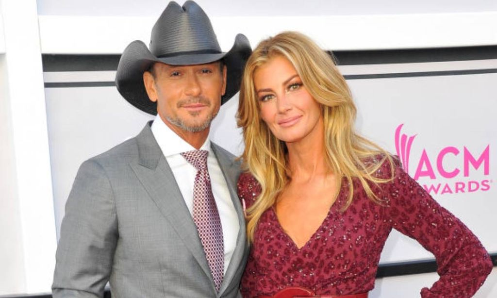 Tim McGraw and Faith Hill at the ACM Awards