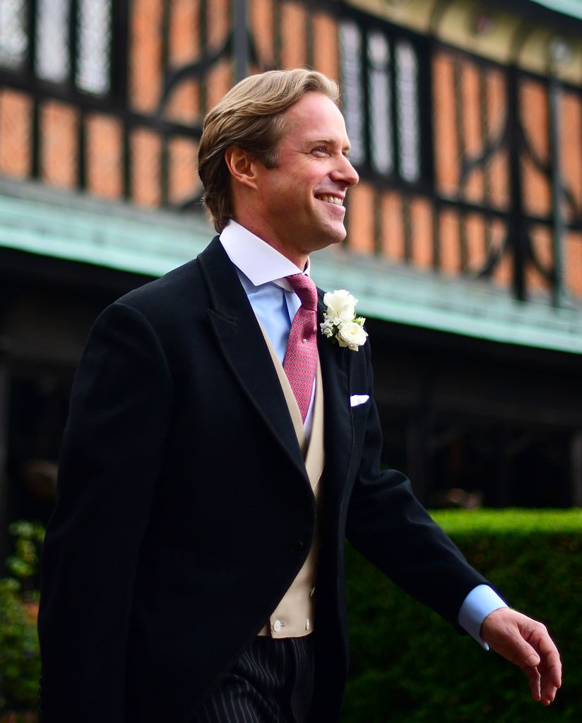 Thomas Kingston on his wedding day