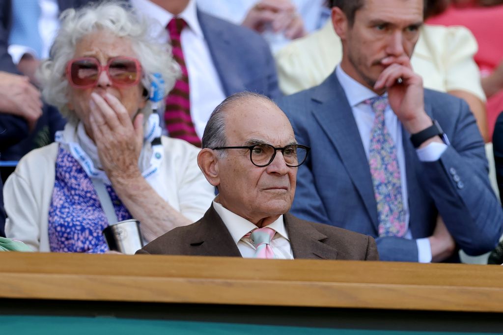 David Suchet looks on in the Royal Box