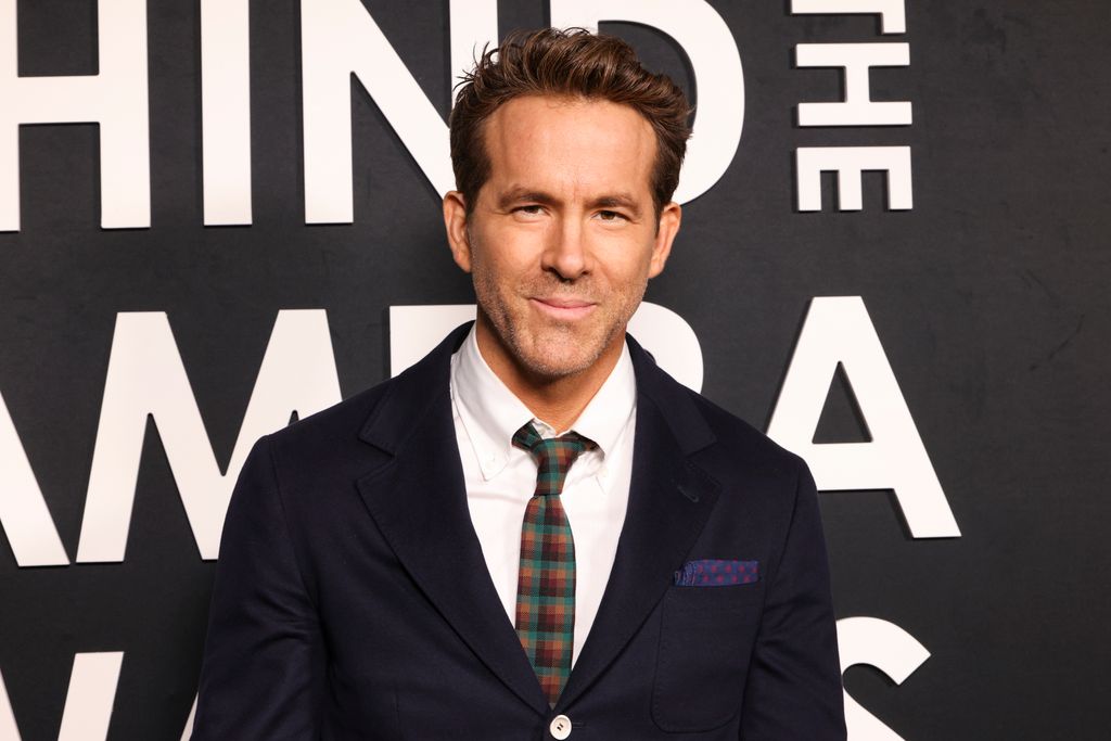 Ryan Reynolds at the Hamilton Behind the Camera Awards presented by Variety at Hollywood Athletic Club on November 14, 2024 in Los Angeles, California.