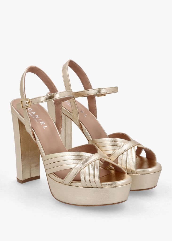 Daniel Footwear gold sandals