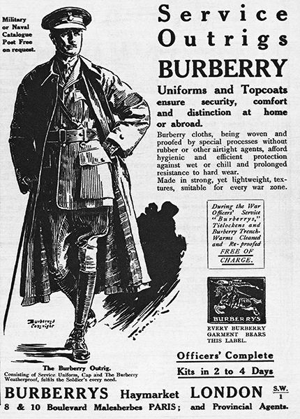 Burberry Trench Coat History