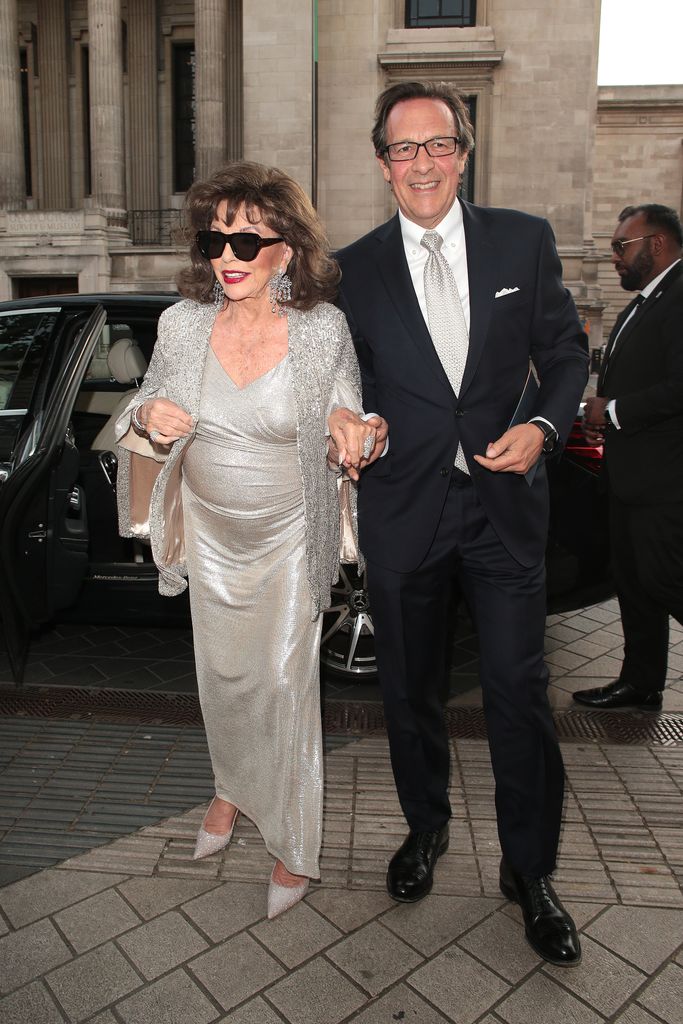 Age Defying Joan Collins 90 Steals The Show As She Steps Out With