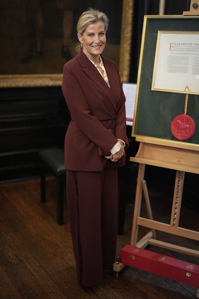 The Duchess of Edinburgh Royal College of Ophthalmologists Royal Charter at Apothecaries Hall in central London where she received an Honorary Fellowship. Picture date: Thursday October 9, 2025