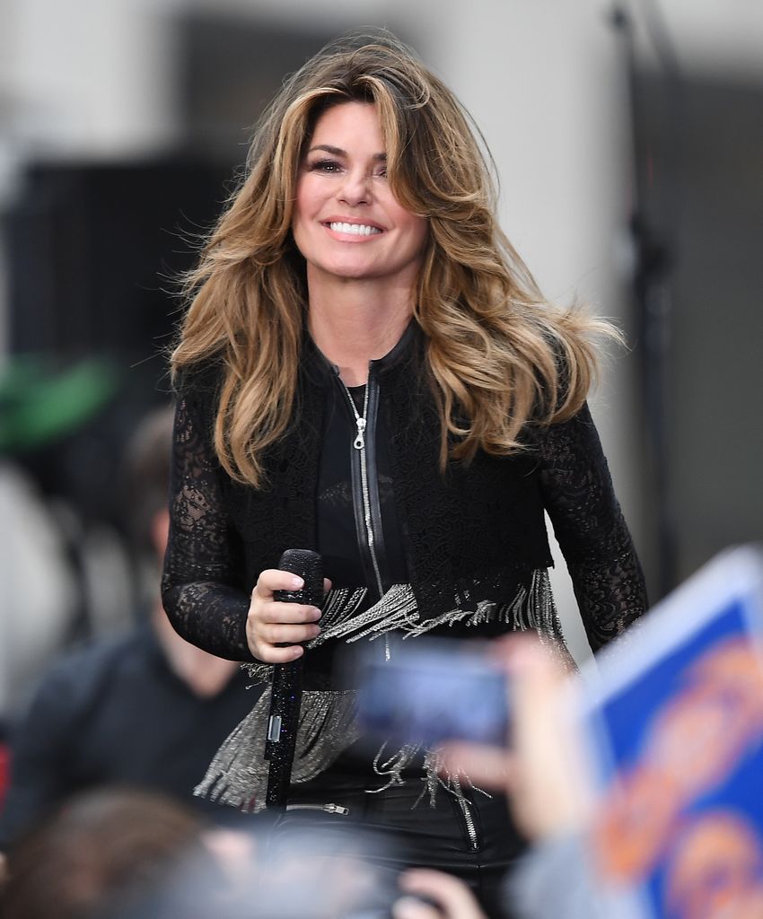 Shania Twain performs on NBC's 'Today' at Rockefeller Center on June 16, 2017 in New York City
