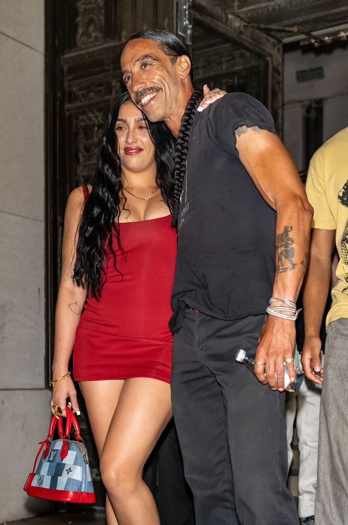 Madonna's daughter Lourdes Leon wows in red mini dress on rare outing ...