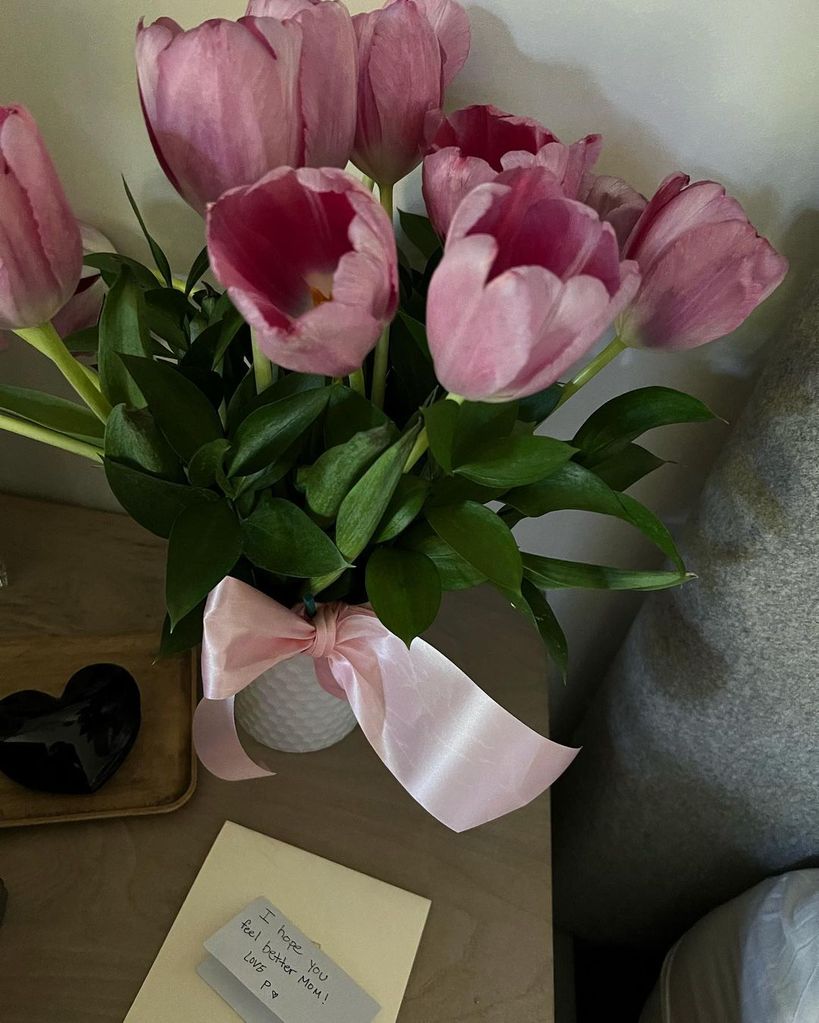Kourtney Kardashian's daughter Penelope sent her mom flowers during her illness