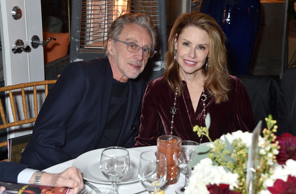 Frankie Valli and Jackie Jacobs attend the Friars Club honors Larry King for his 86th birthday at The Crescent Hotel on November 25, 2019 in Beverly Hills, California