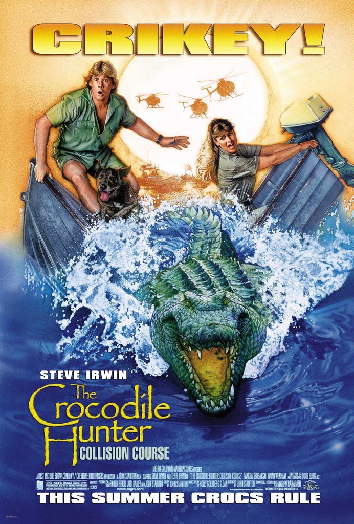 Editorial use only. No book cover usage.
Mandatory Credit: Photo by Moviestore/Shutterstock (1631584a)
The Crocodile Hunter : Collision Course,  Steve Irwin,  Terri Irwin
Film and Television