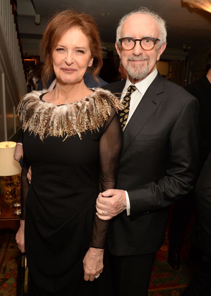 Jonathan Pryce and Kate Fahy in 2020