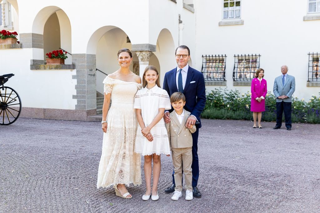Crown Princess Victoria's birthday celebrations with family