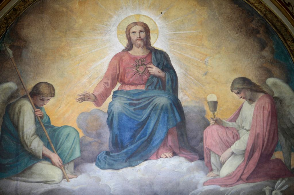 Fresco in Trinity church