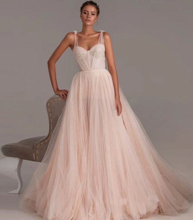 The Prettiest Blush  Light Pink Wedding Gowns