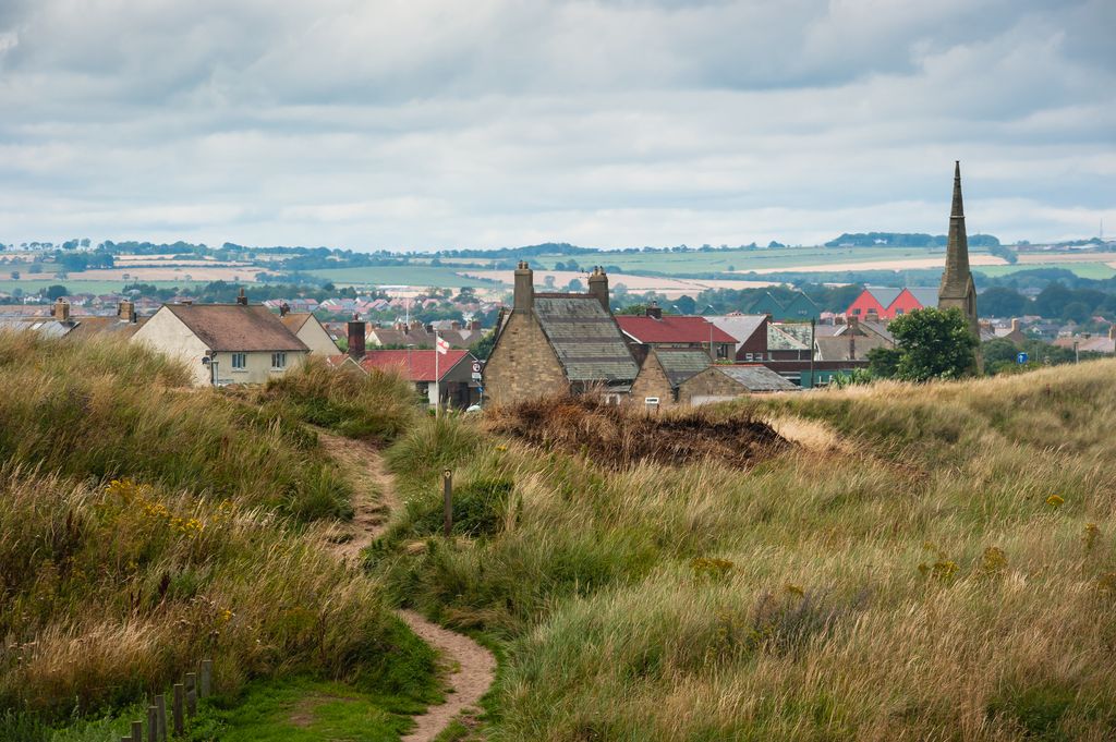 The Ship Inn is on the Northumberland Coast Path 