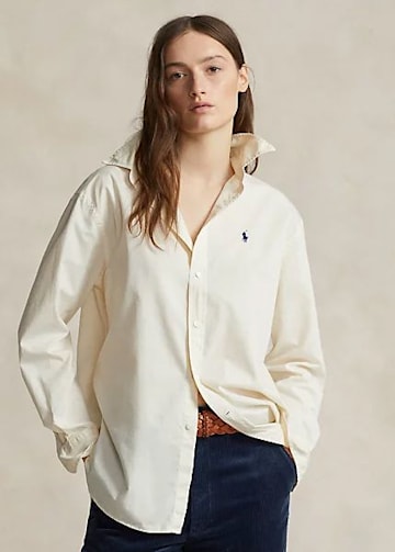 Ralph Lauren Oversized Cotton Twill Shirt