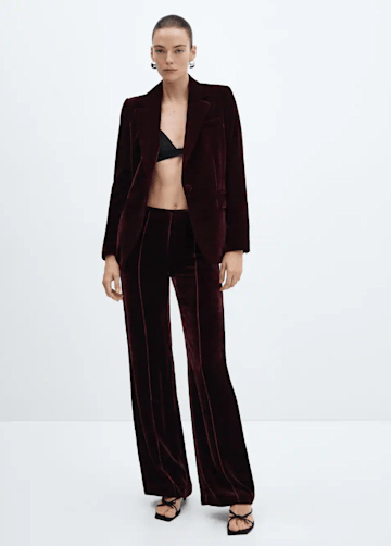 Velvet blazer