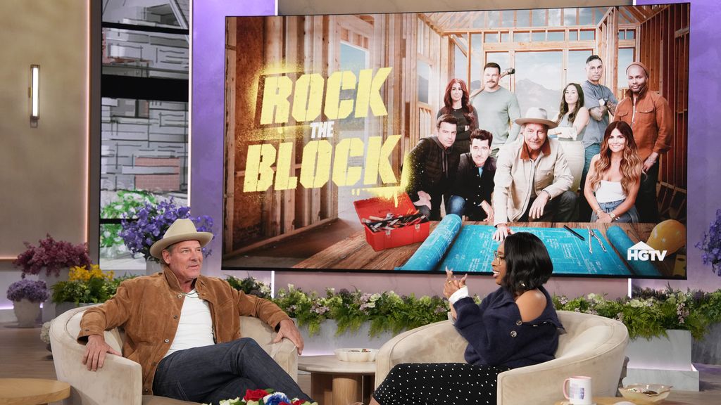 Ty Pennington appears with Jennifer Hudson on "The Jennifer Hudson Show" airing April 16, 2025 in Burbank, California.
