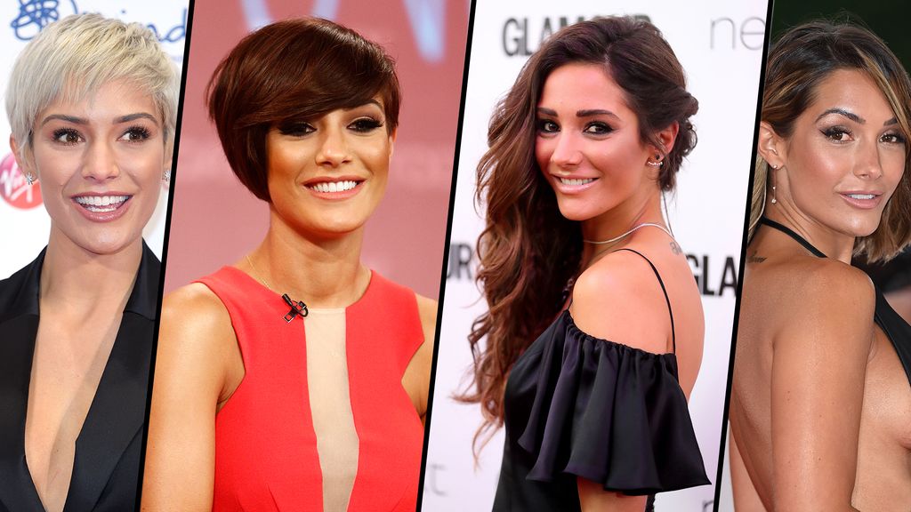 Frankie Bridge's hair over the years