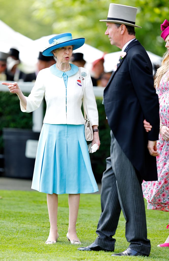 Princess Anne attended alongside husband Vice Admiral Sir Timothy Laurence
