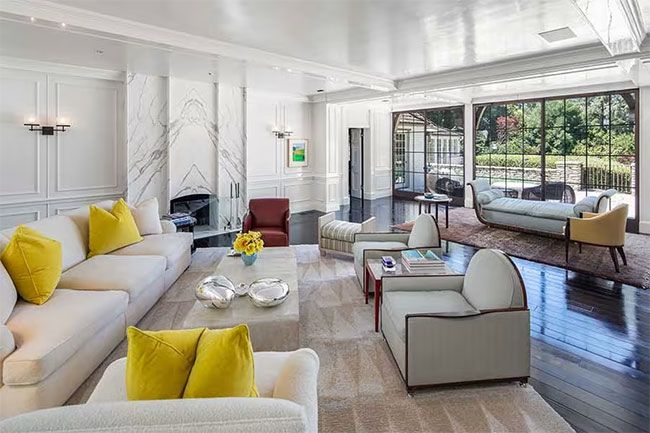 Jennifer Aniston's $21million Bel Air mansion doubled up as her wedding venue – inside | HELLO!