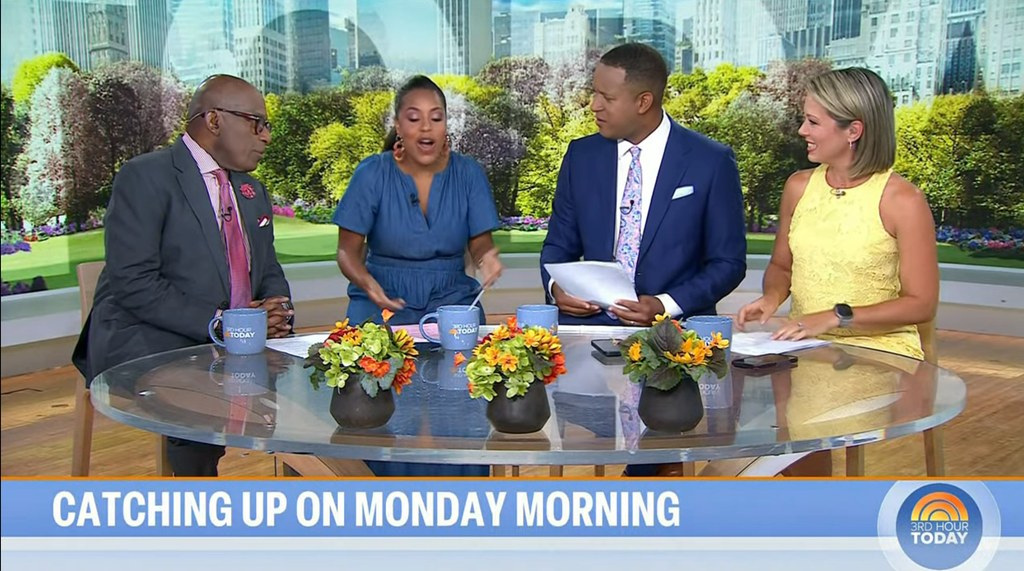 Dylan Dreyer returned to the Today Show on Monday following her time away 