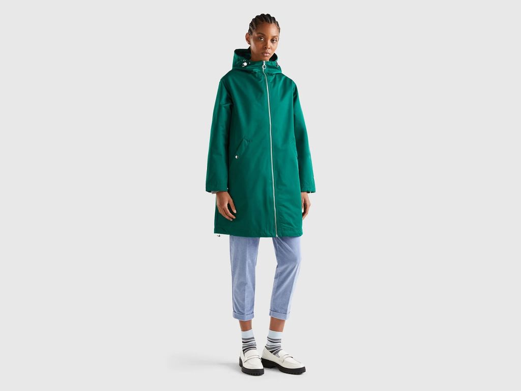 Benetton Nylon rainproof jacket