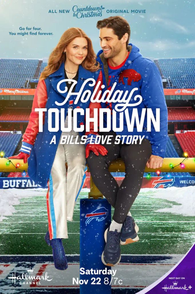 Poster for Holiday Touchdown on Hallmark Channel
