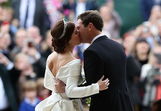 princess eugenie wedding day