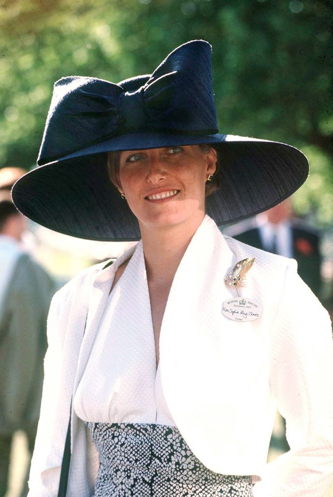 The Duchess of Edinburgh (née Sophie Rhys-Jones) at Royal Ascot races in 1995