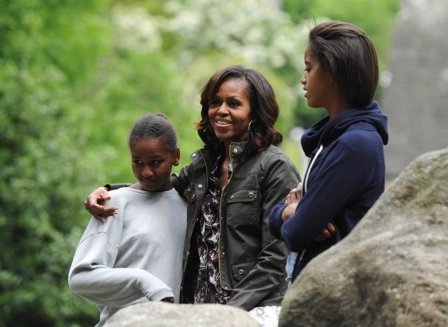 michelle obama daughters malia and sasha