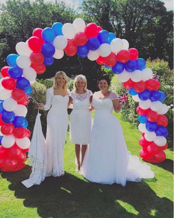 holly willoughby family royal wedding