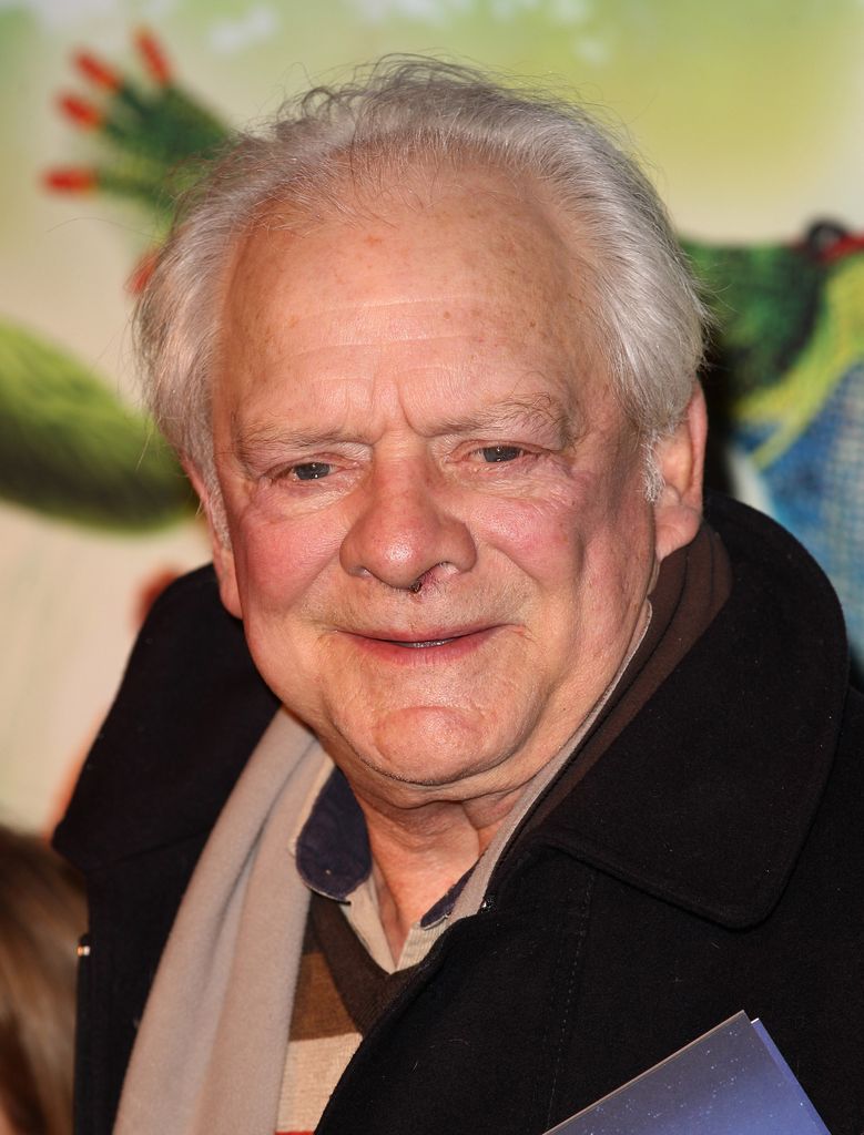 David Jason looking at the camera