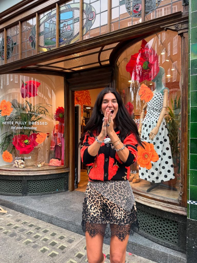 Never Fully Dressed Anthropologie pop up