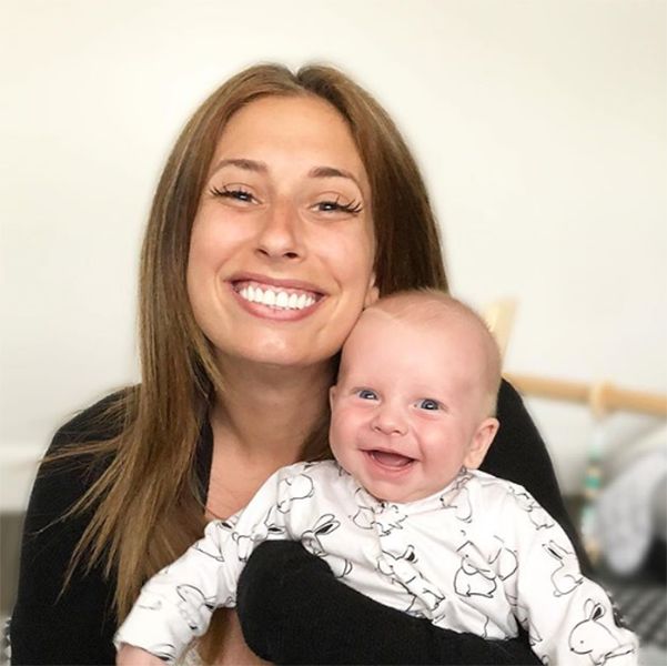 stacey solomon and rex smiling