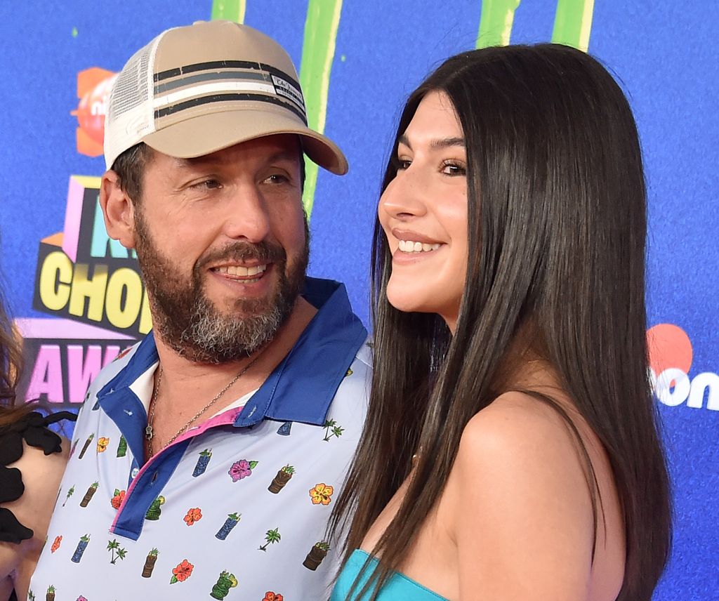 Adam Sandler and his daughter Sunny