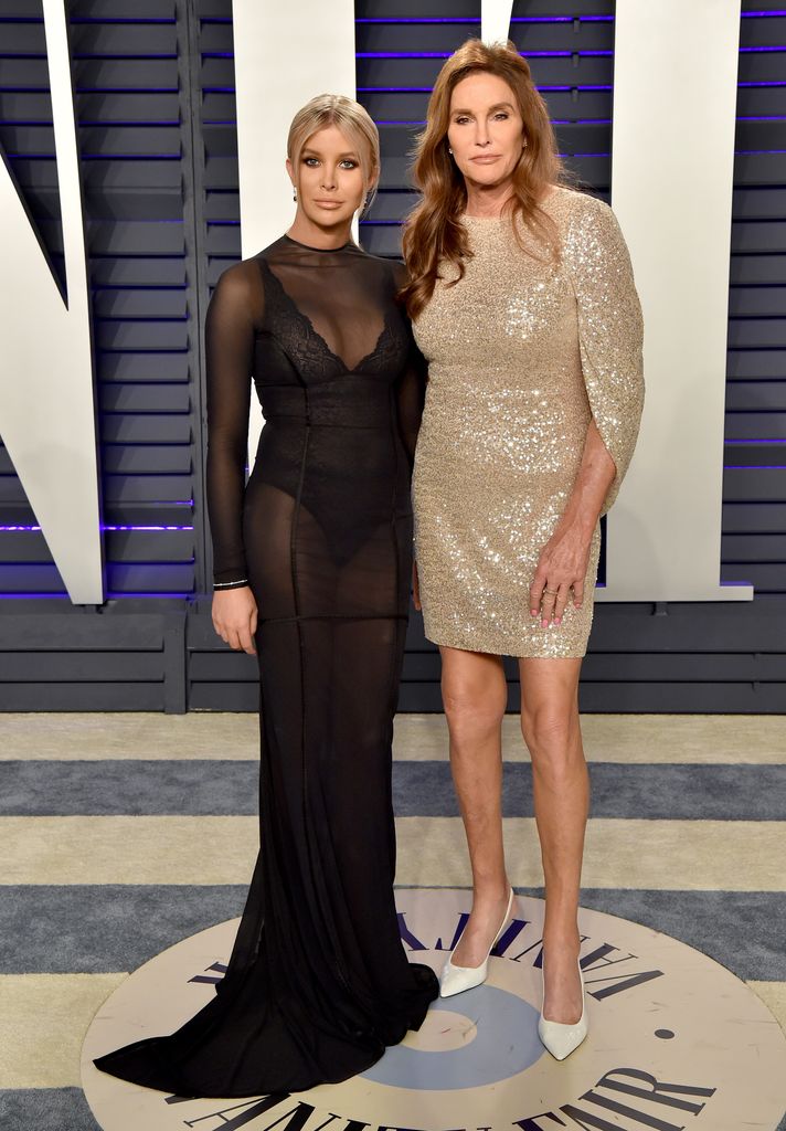 Caitlyn Jenner with Sophia Hutchins vanity fair