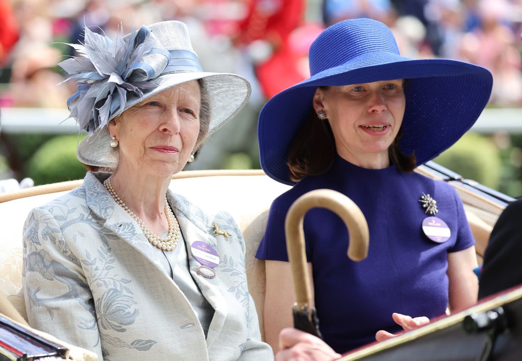 Princess Anne and Sarah Chatto