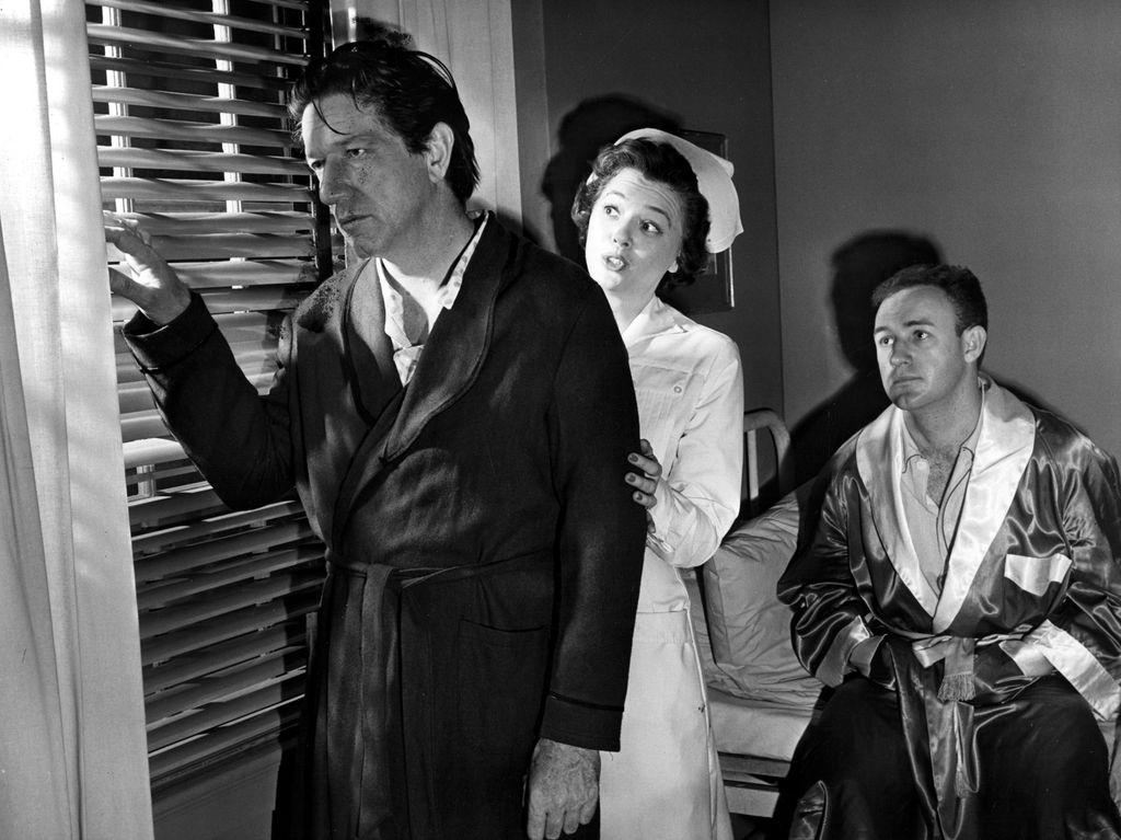 UNITED STATES STEEL HOUR, Richard Boone, Jeff Donnell, Gene Hackman - 1953 - 1963, episode 'Little Tin God' aired 22 Apr 1959
GENE HACKMAN