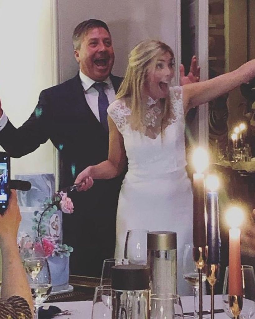 Lisa Faulkner and John Torode wedding