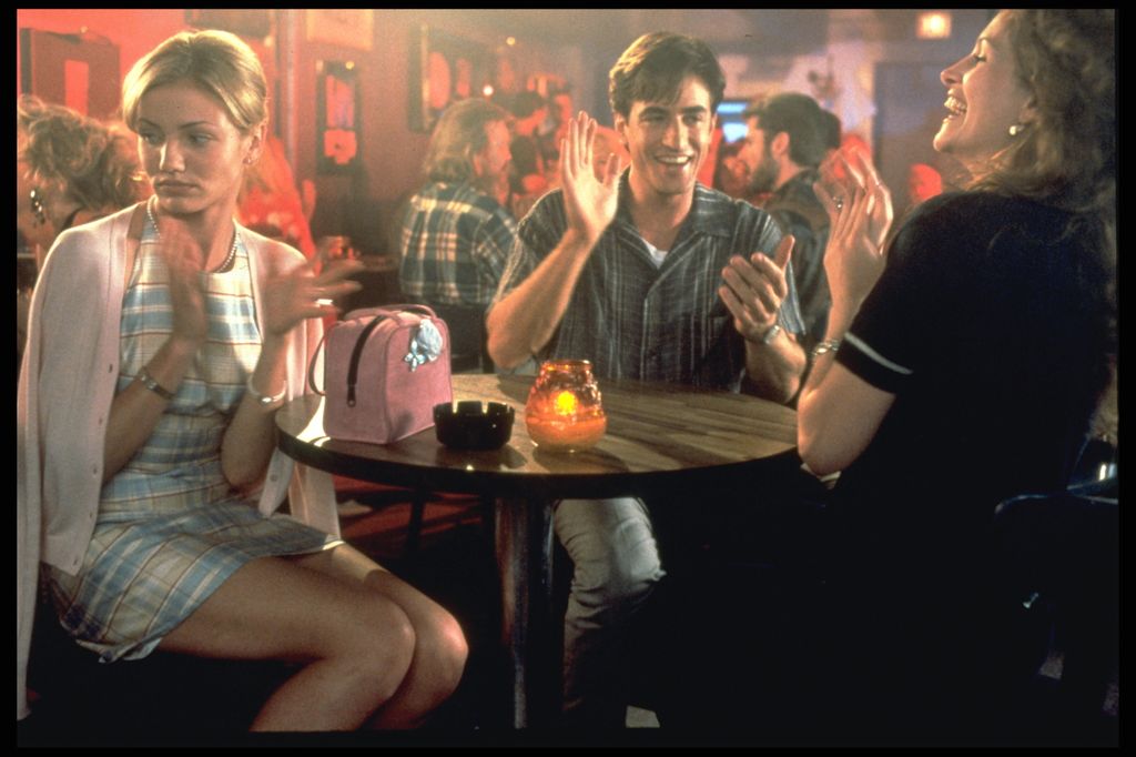 Julia Roberts, Dermot Mulroney et Cameron Diaz dans le mariage de mon meilleur ami